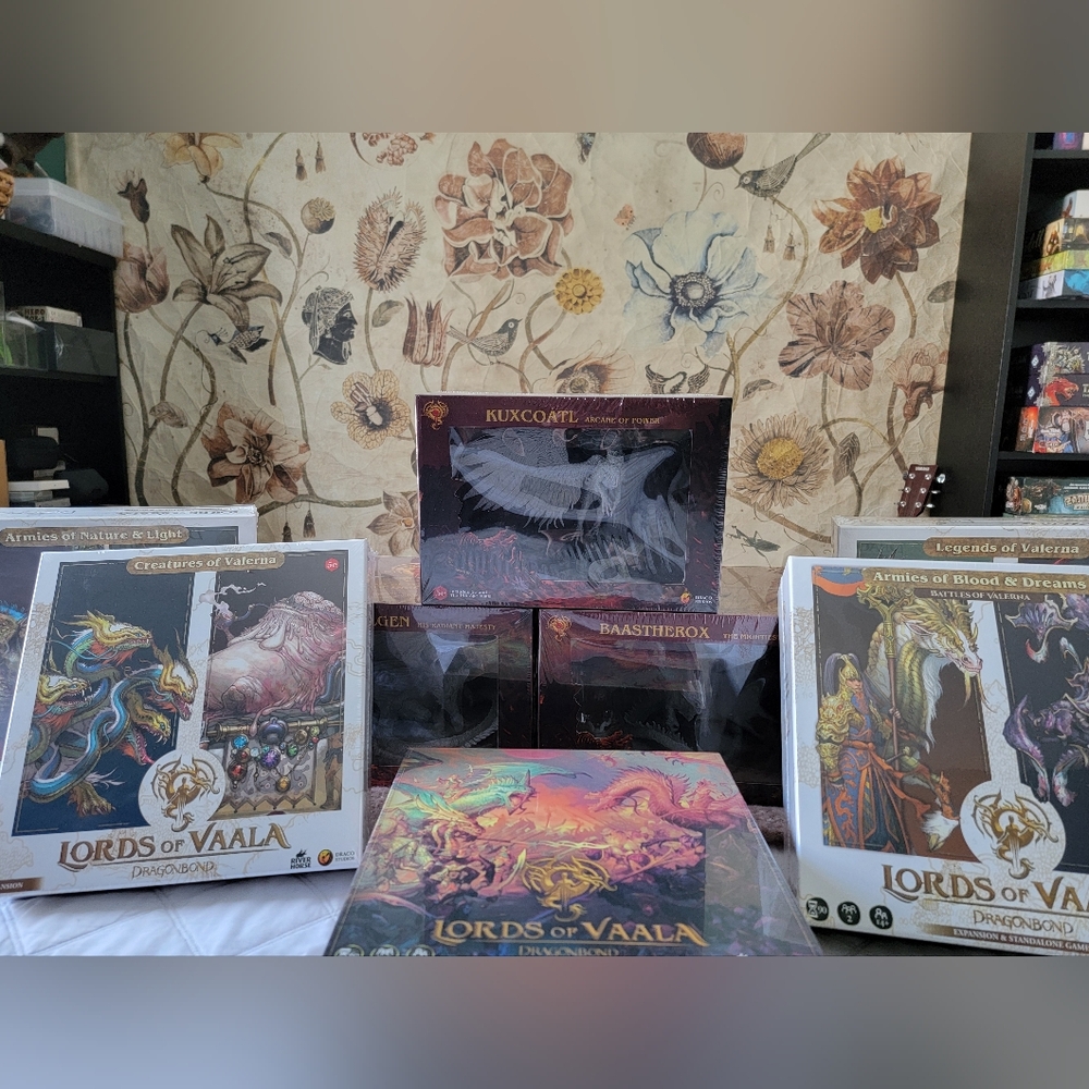Lords of Vaala (Dragonbond) UNOPENED Boardgame Kickstarter Tabletop Game